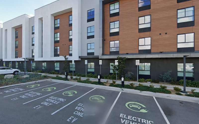 Tesla Destination Charger EV Charging Station at Ayres Hotel