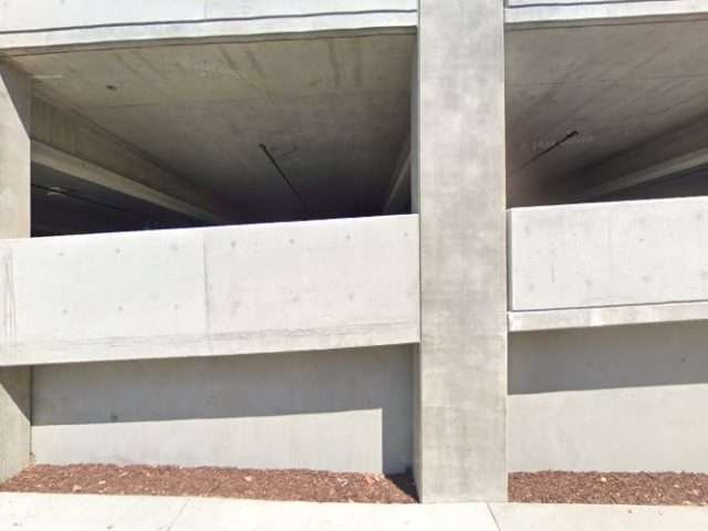 Bellarmine stockton Parking Garage in San Jose California