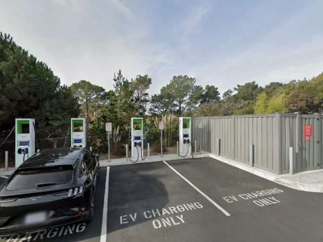 Electrify America Charging Station in Aptos California