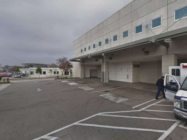 Harbor-UCLA Medical Center Emergency Room Ambulance Parking in Torrance California