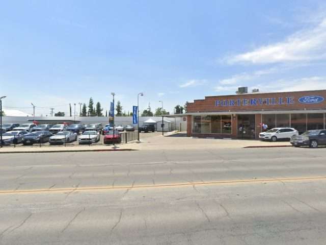 Blink Charging Station in Porterville California