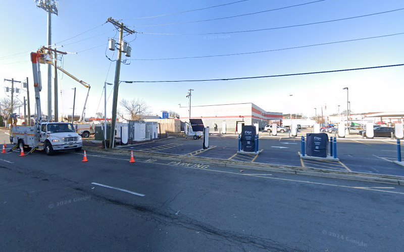 Tesla SuperCharger EV Charging Station at 595 Spring St