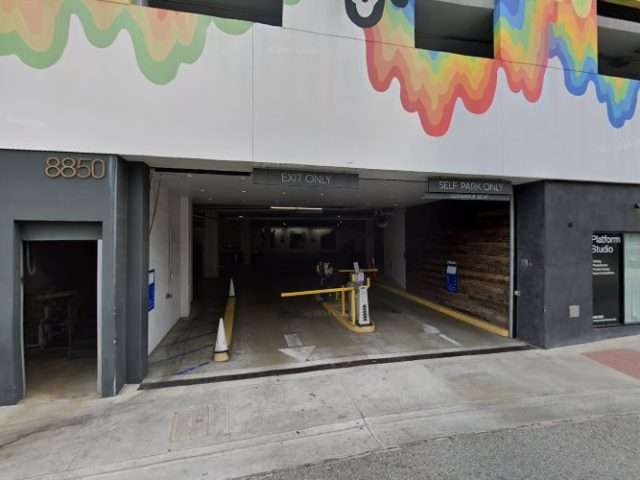 Tesla Supercharger in Culver City California