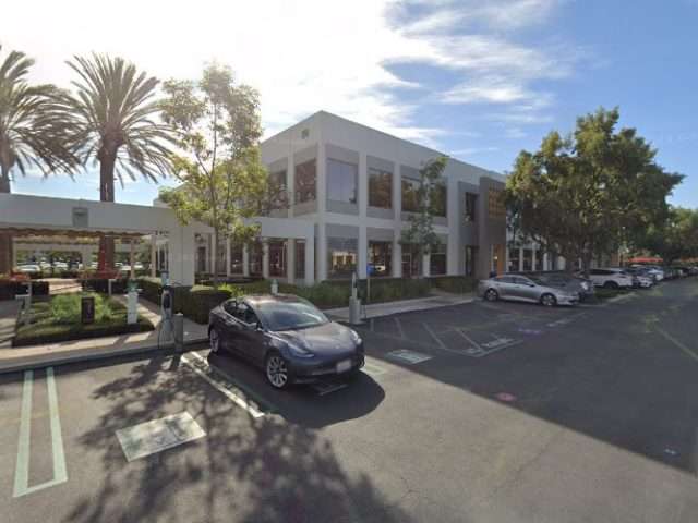 ChargePoint Charging Station in Irvine California