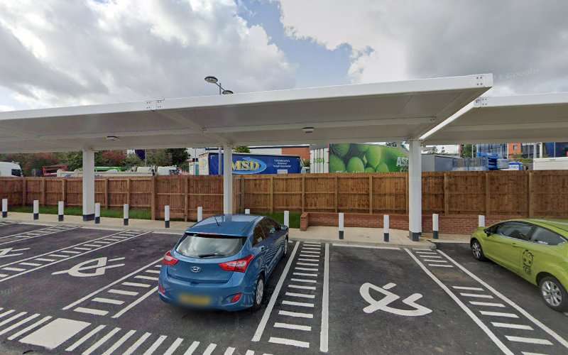 Shell Recharge Charging Station EV Charging Station at A6