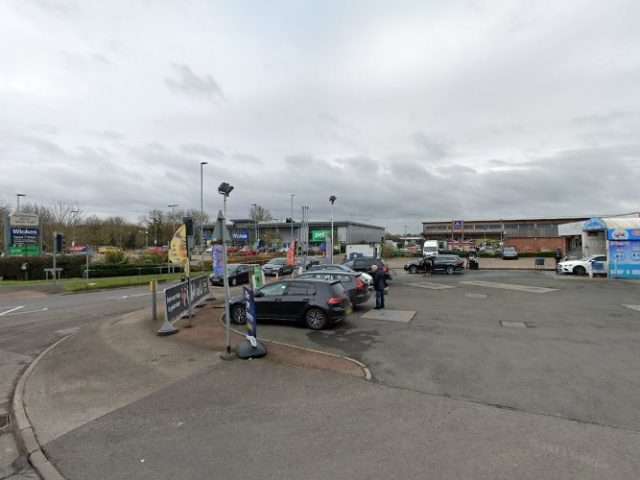 MFG EV power Charging Station in Ashby-de-la-Zouch United Kingdom of Great Britain and Northern Ireland