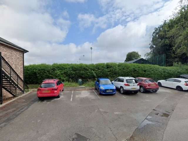 GeniePoint Charging Station in Wrexham United Kingdom of Great Britain and Northern Ireland