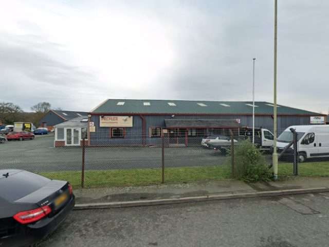 Monta Charging Station in Wrexham United Kingdom of Great Britain and Northern Ireland