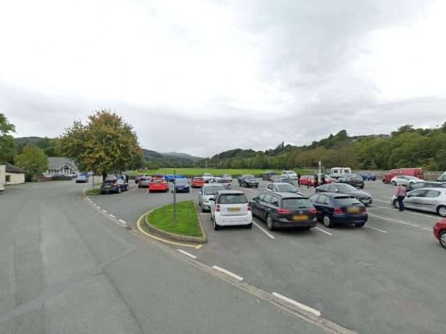 Swarco eConnect Charging Station in Wales United Kingdom of Great Britain and Northern Ireland