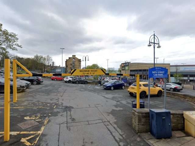 GeniePoint Charging Station in Huddersfield United Kingdom of Great Britain and Northern Ireland
