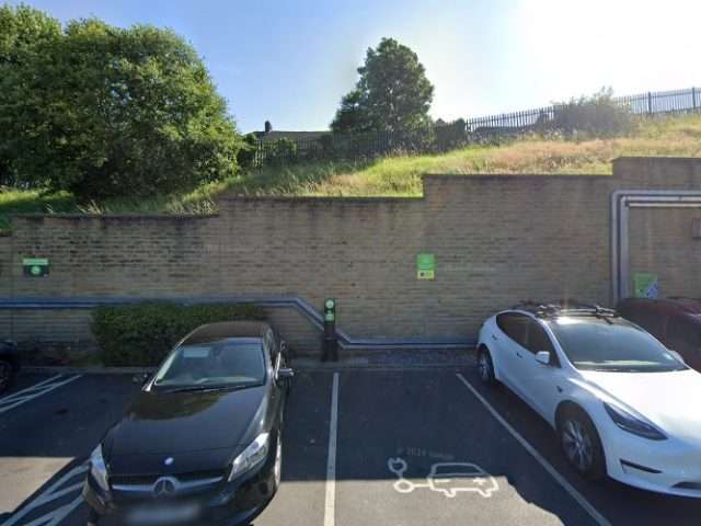 GeniePoint Charging Station in Huddersfield United Kingdom of Great Britain and Northern Ireland