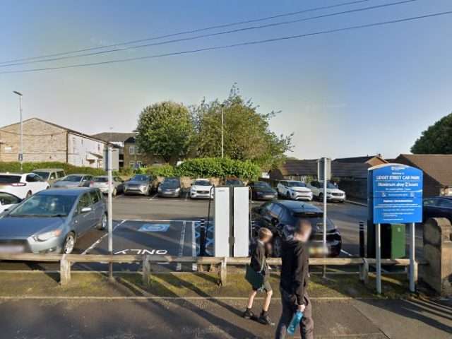 GeniePoint Charging Station in Huddersfield United Kingdom of Great Britain and Northern Ireland