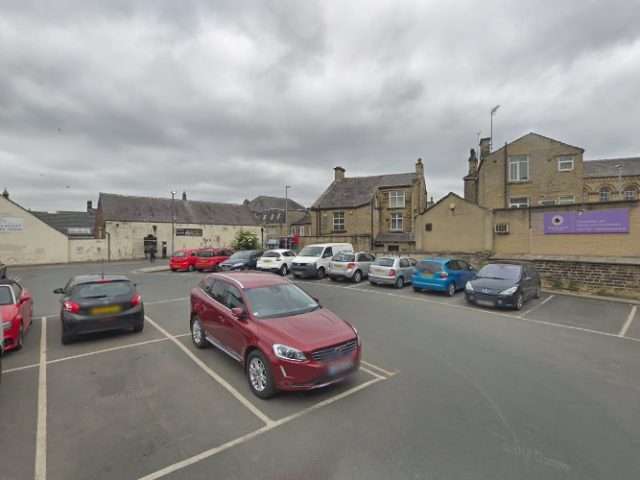GeniePoint Charging Station in Brighouse United Kingdom of Great Britain and Northern Ireland