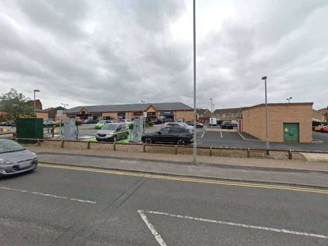 InstaVolt Charging Station in Liversedge United Kingdom of Great Britain and Northern Ireland