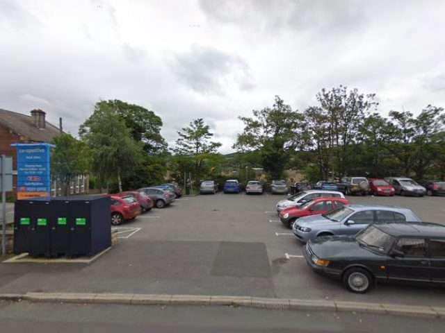 GeniePoint Charging Station in Mirfield United Kingdom of Great Britain and Northern Ireland