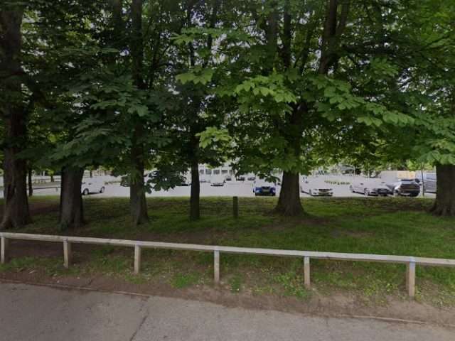 Connected Kerb Charging Station in Knaresborough United Kingdom of Great Britain and Northern Ireland