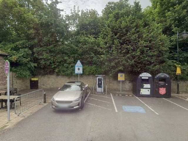 GeniePoint Charging Station in Brecon United Kingdom of Great Britain and Northern Ireland