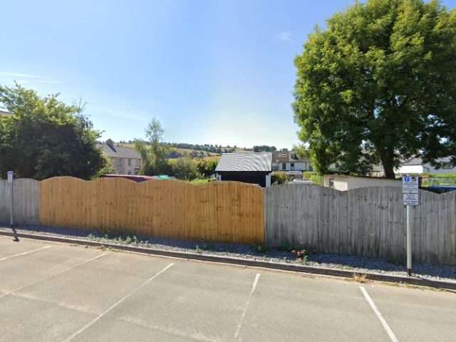 Powys Charging Station in Brecon United Kingdom of Great Britain and Northern Ireland