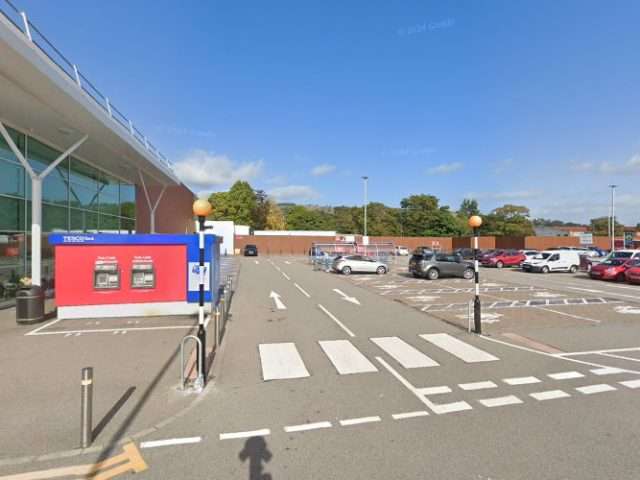 Pod Point Charging Station in Dingwall United Kingdom of Great Britain and Northern Ireland