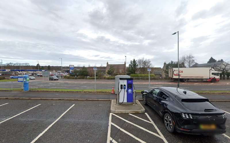 ChargePlace Scotland Charging Station EV Charging Station at Ladyhill Rd