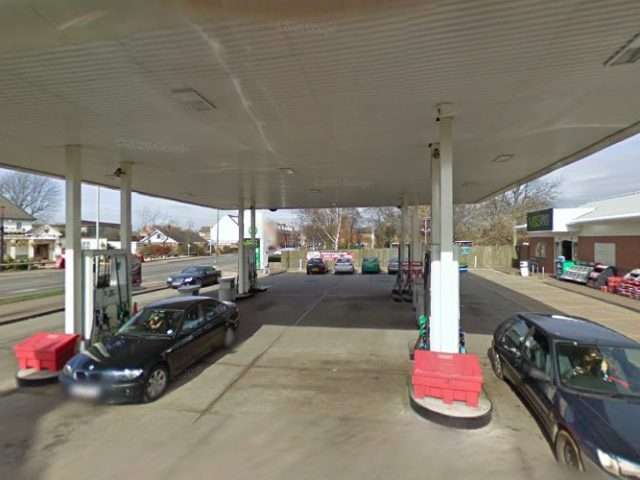 bp pulse Charging Station in Bedford United Kingdom of Great Britain and Northern Ireland