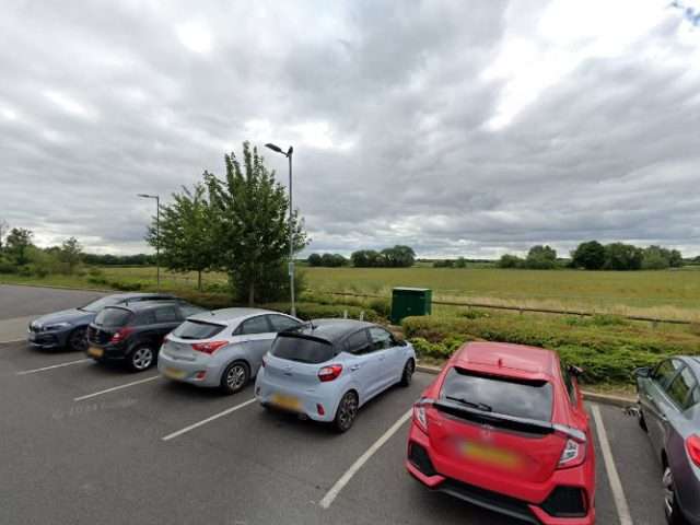 Lidl Charging Station in Bedford United Kingdom of Great Britain and Northern Ireland