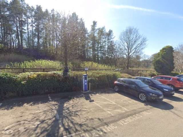 ChargePlace Scotland Charging Station in Calderglen United Kingdom of Great Britain and Northern Ireland