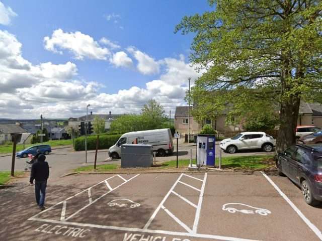 ChargePlace Scotland Charging Station in Lanark United Kingdom of Great Britain and Northern Ireland