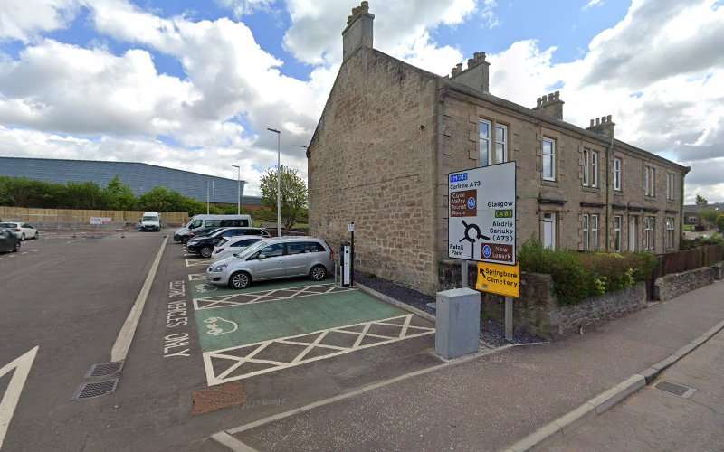 ChargePlace Scotland Charging Station EV Charging Station at South Lanarkshire Council Lanark Park and Ride