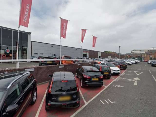 VIRTA Charging Station in Newcastle upon Tyne United Kingdom of Great Britain and Northern Ireland