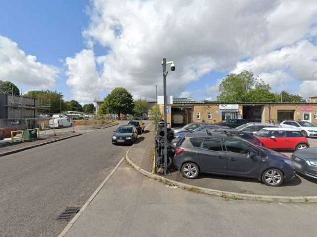 Pod Point Charging Station in Radstock United Kingdom of Great Britain and Northern Ireland