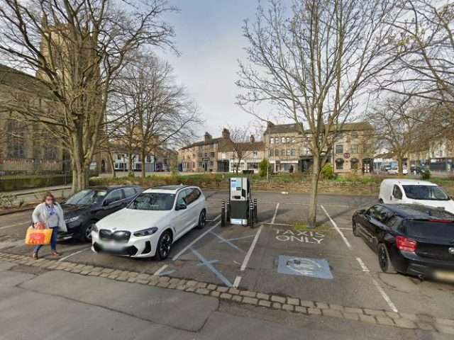 GeniePoint Charging Station in Keighley United Kingdom of Great Britain and Northern Ireland