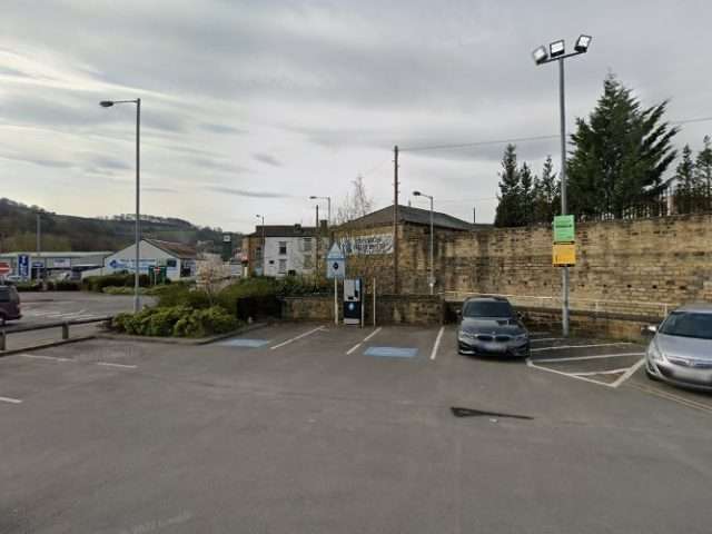 GeniePoint Charging Station in Keighley United Kingdom of Great Britain and Northern Ireland