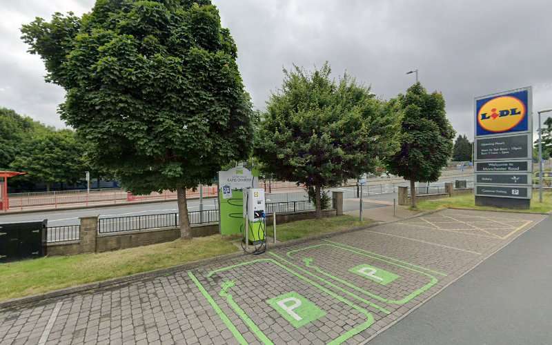 Lidl Charging Station EV Charging Station at Manchester Rd