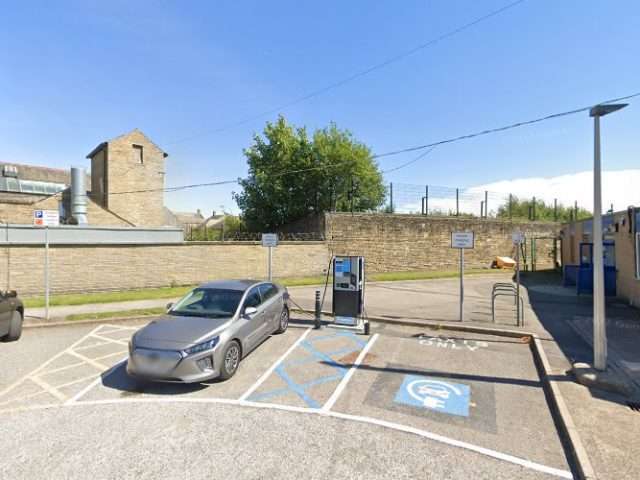 GeniePoint Charging Station in Bradford United Kingdom of Great Britain and Northern Ireland