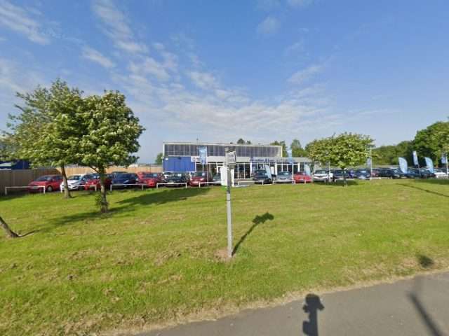 Pod Point Charging Station in Consett United Kingdom of Great Britain and Northern Ireland