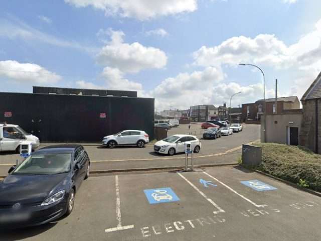 Mer Charging Station in Consett United Kingdom of Great Britain and Northern Ireland