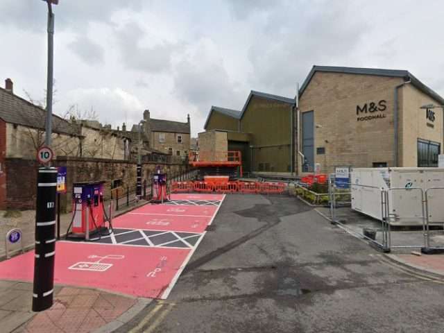 PoGo Charging Station in Glossop United Kingdom of Great Britain and Northern Ireland