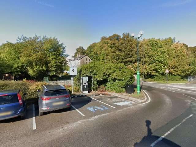 GeniePoint Charging Station in Buxton United Kingdom of Great Britain and Northern Ireland
