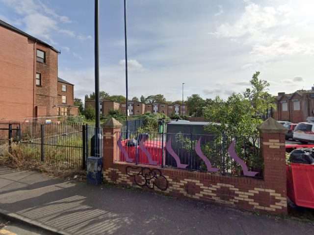 Be.EV Charging Station in Manchester United Kingdom of Great Britain and Northern Ireland