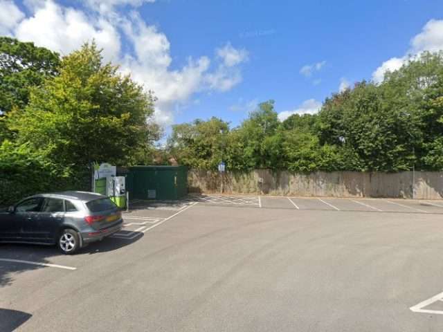 Lidl Charging Station in Wilmslow United Kingdom of Great Britain and Northern Ireland
