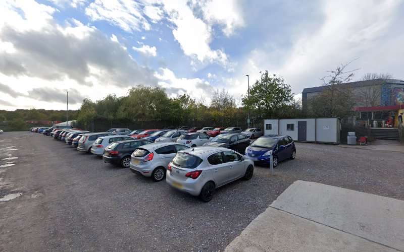 Raw Charging Station EV Charging Station at LEGOLAND Staff Car Park