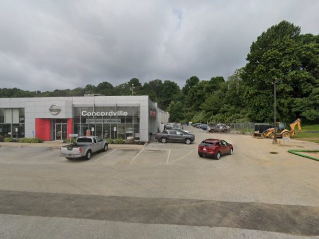 Nissan Charging Station in Concordville Pennsylvania