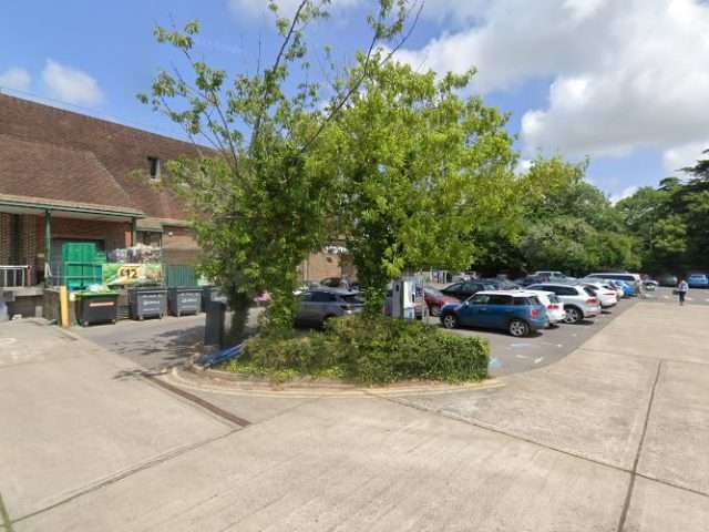 GeniePoint Charging Station in Blandford Forum United Kingdom of Great Britain and Northern Ireland