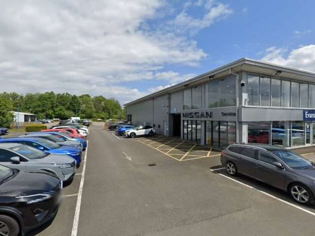 Nissan Charging Station in Sunderland United Kingdom of Great Britain and Northern Ireland