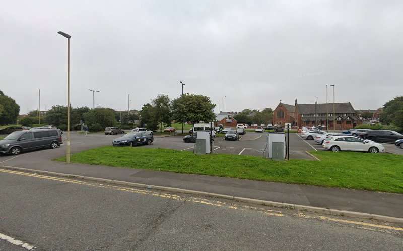 Swarco Charging Station EV Charging Station at New George St