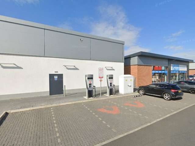 InstaVolt Charging Station in Peterlee United Kingdom of Great Britain and Northern Ireland