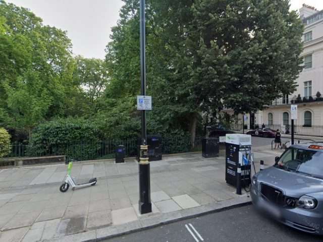 ESB Energy Charging Station in London United Kingdom of Great Britain and Northern Ireland