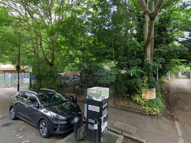ESB Energy Charging Station in London United Kingdom of Great Britain and Northern Ireland