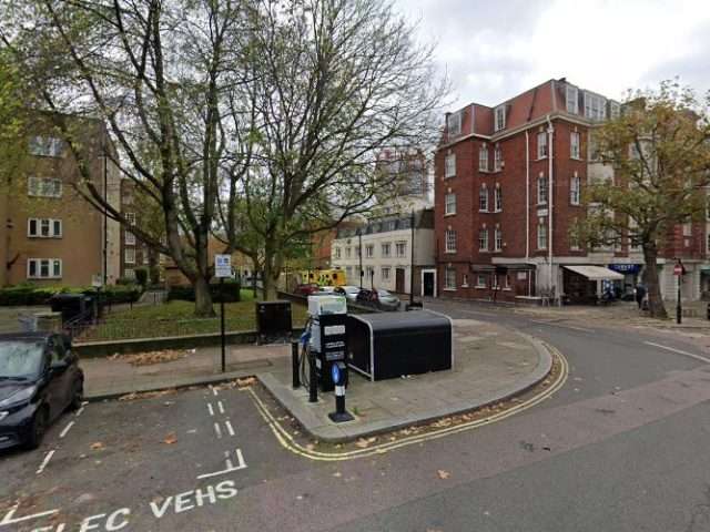 ESB Energy Charging Station in London United Kingdom of Great Britain and Northern Ireland